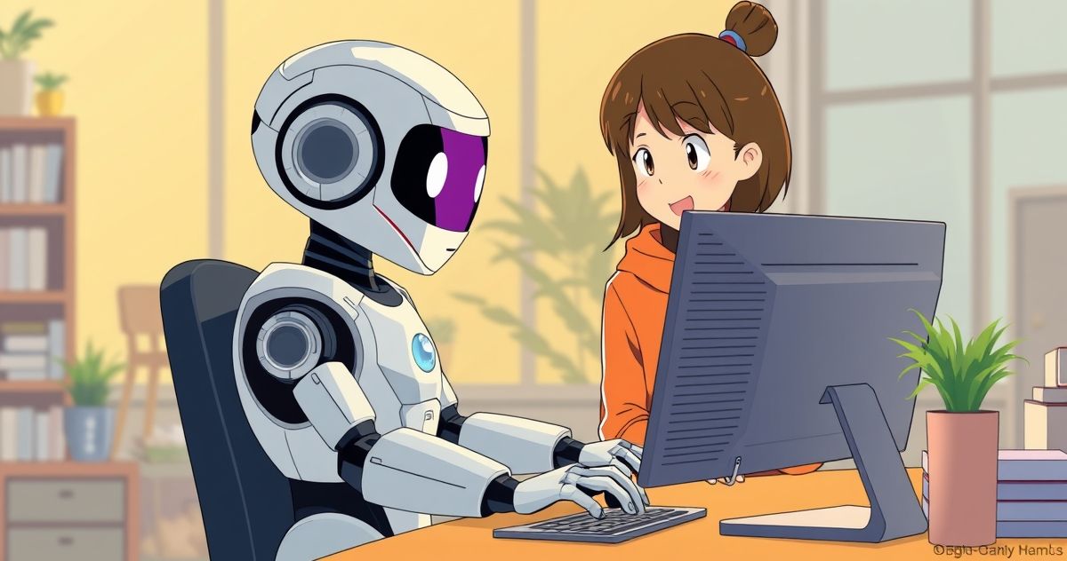 AI 에이전트 일러스트