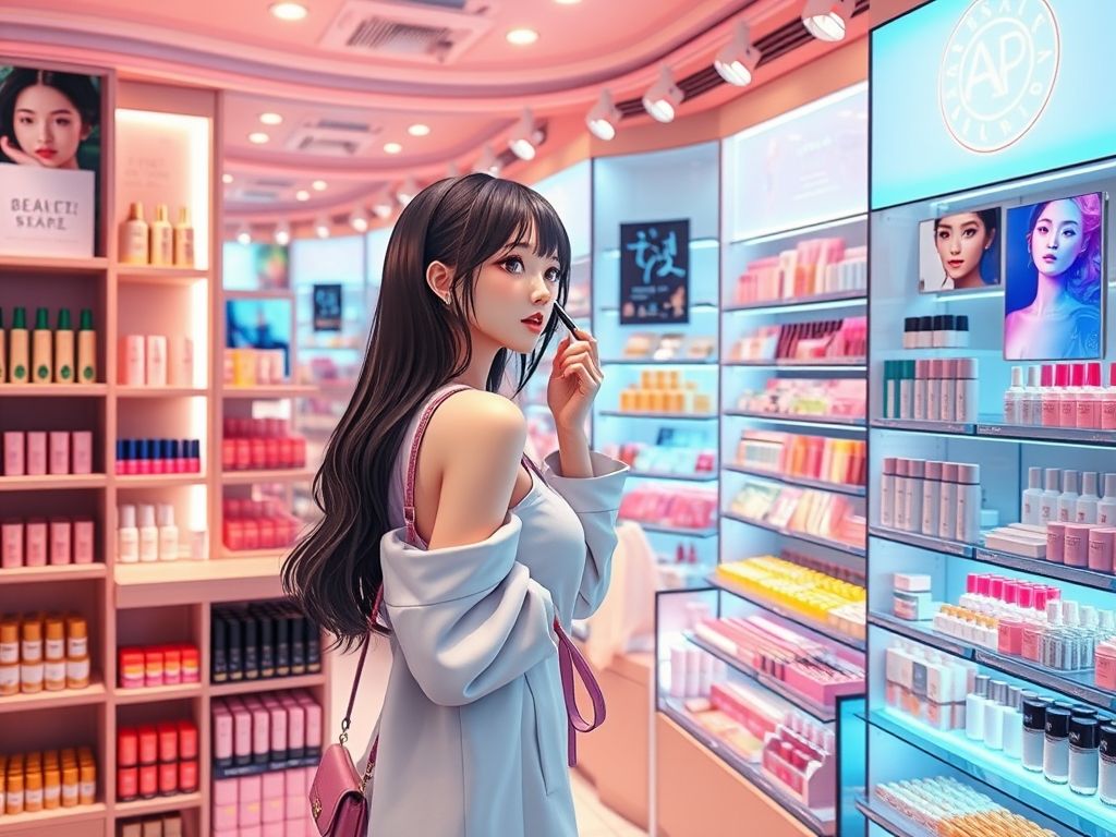 K뷰티 AR 가상 메이크업