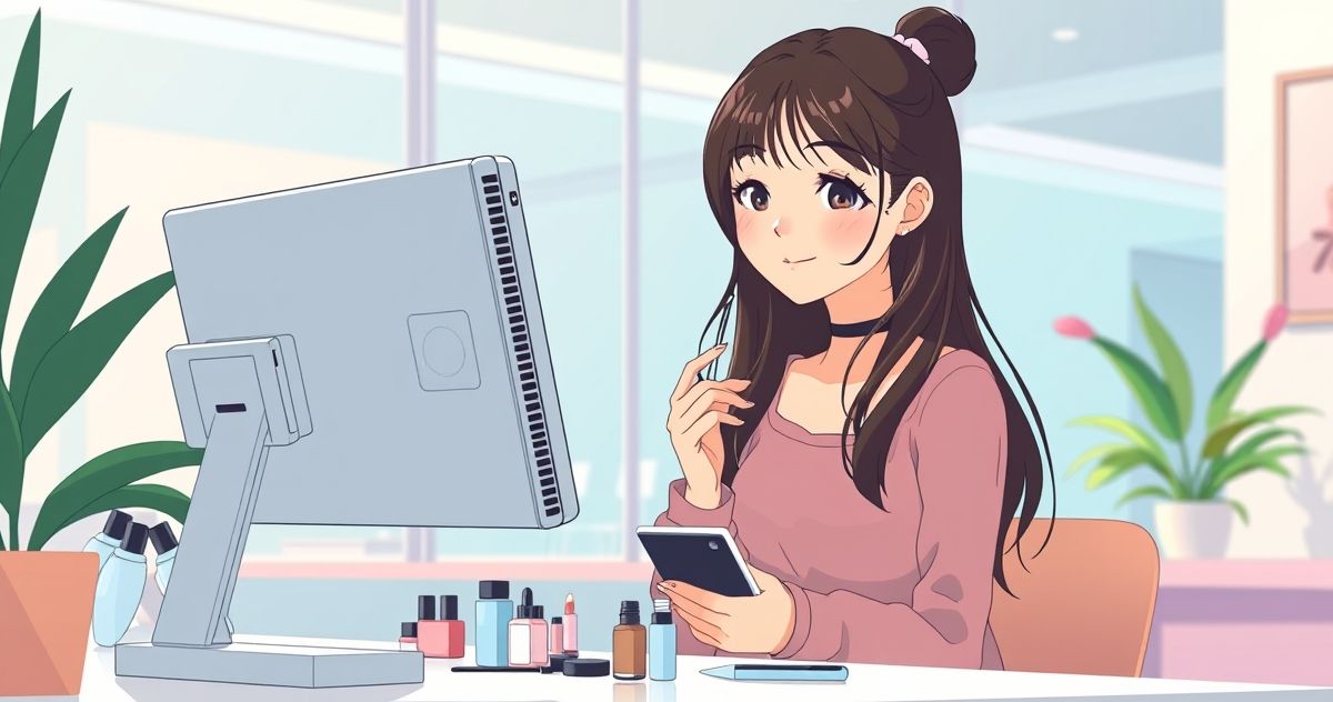 K-뷰티 인플루언서 콘텐츠