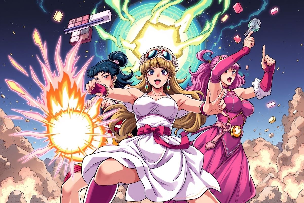 K-beauty warriors toriyama style