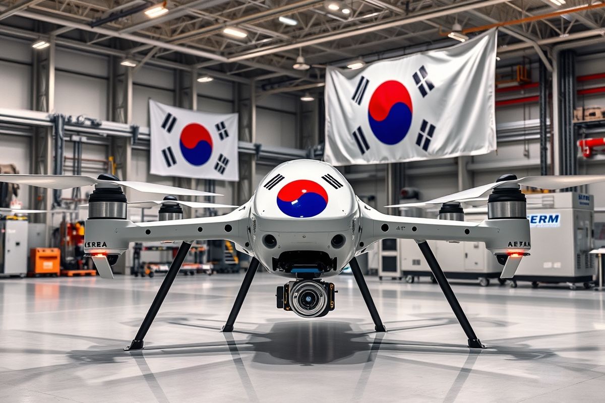 AI와 반도체 기술이 접목된 한국의 자율비행 드론 기술