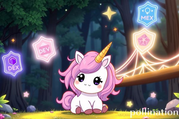 Comprehensive DEX Technology Research: MEV Protection, Cross-Chain Bridges, and 2025 Innovation Trends Cute Ghibli style baby unicorn with DEX technology elements