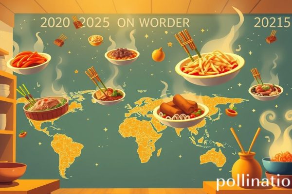 K-푸드 세계 정복 시동 서울푸드 2025 차세대 한류 미래 지브리 스타일 일러스트