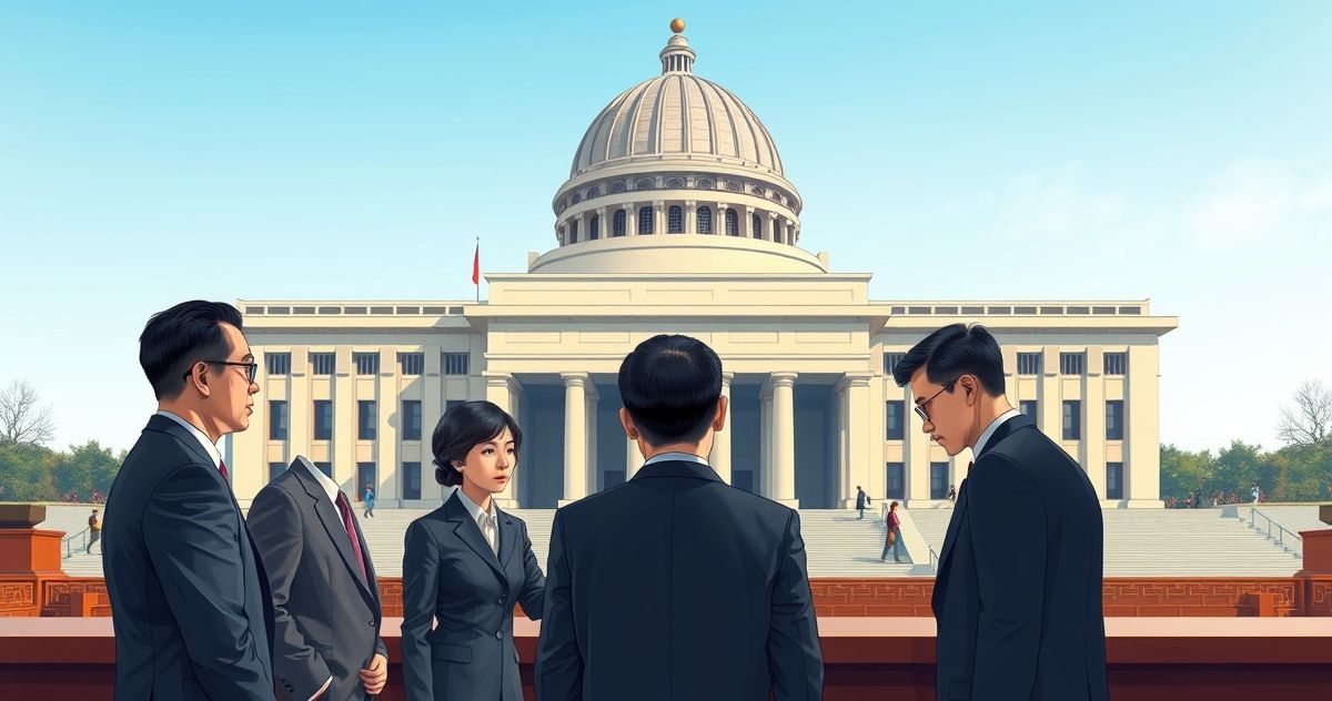 Korean National Assembly Political Discussion