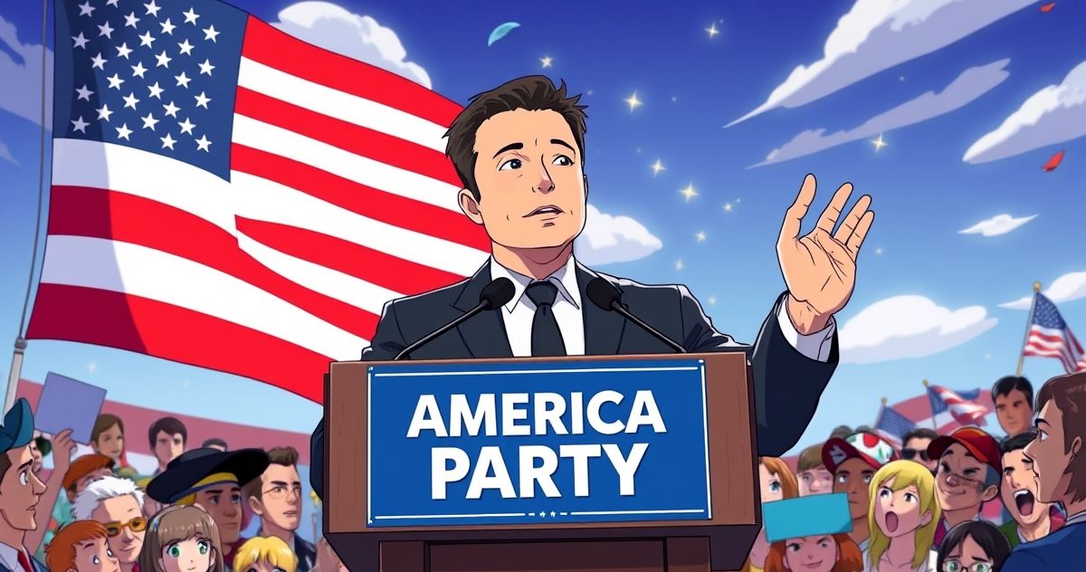 Elon Musk America Party Launch