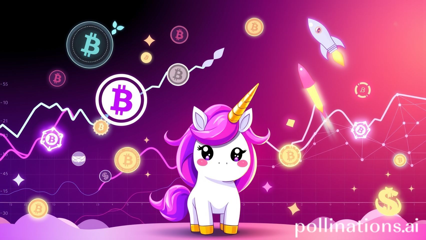 Web3 blockchain cryptocurrency market trends analysis 2025 with XPS unicorn mascot