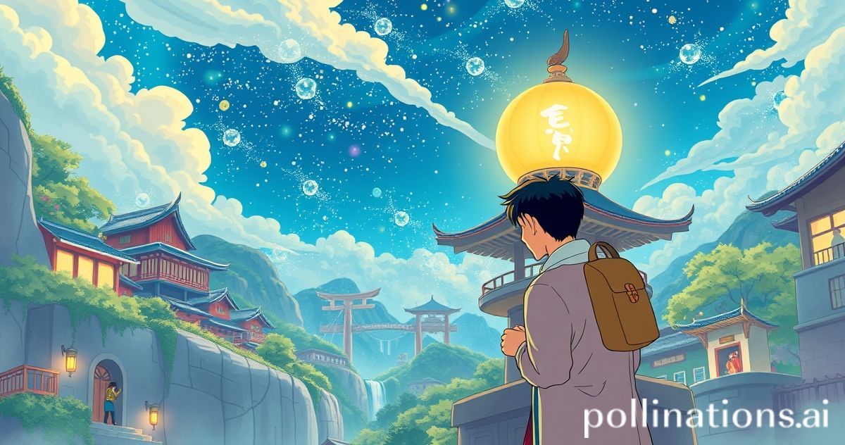 웹툰이 K팝 넘어선다 연봉 14억 웹툰 작가 시대 글로벌 콘텐츠 패권 전쟁 지브리 스타일 일러스트