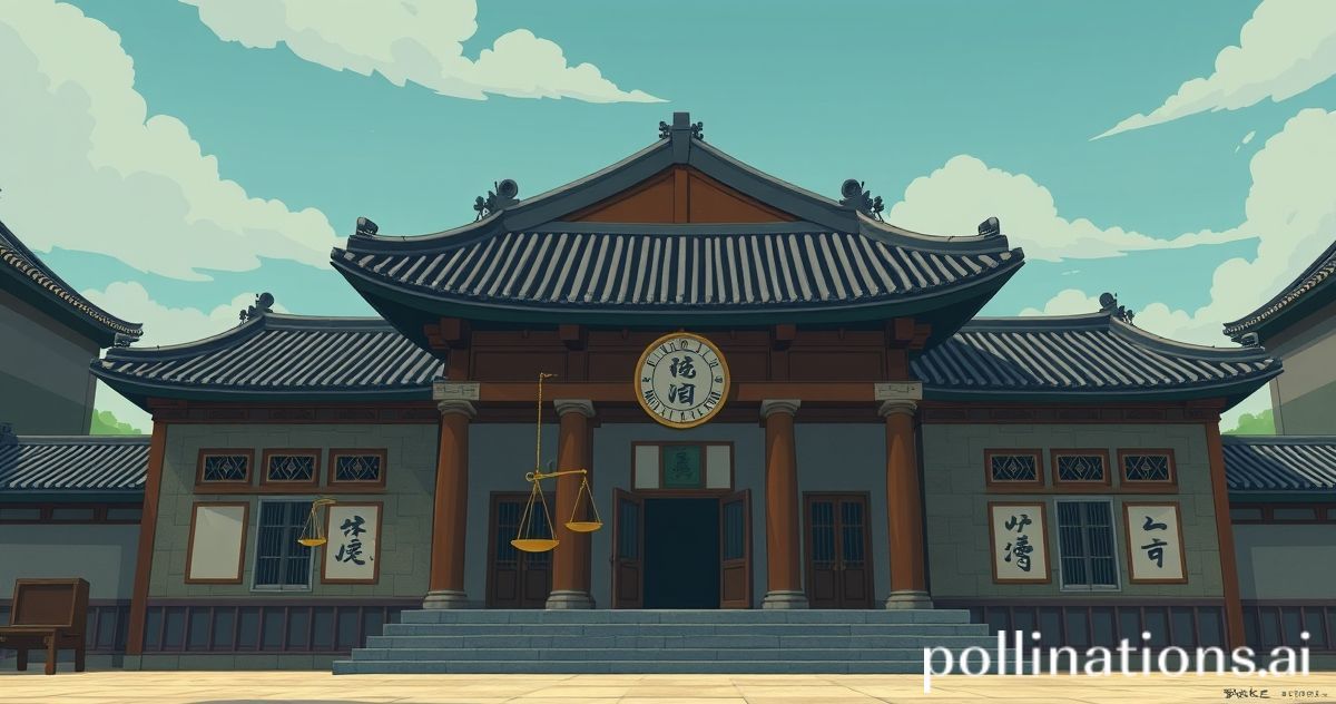 Korean Courthouse Justice