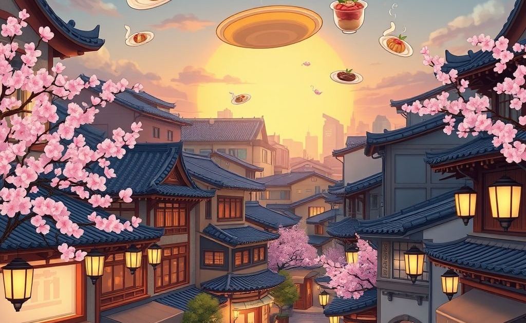 지브리 스타일 서울 맛집 가이드