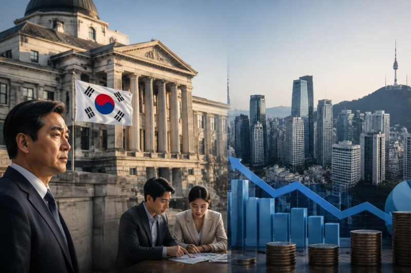 한국은행 기준금리 인하 경제정책 대표 이미지