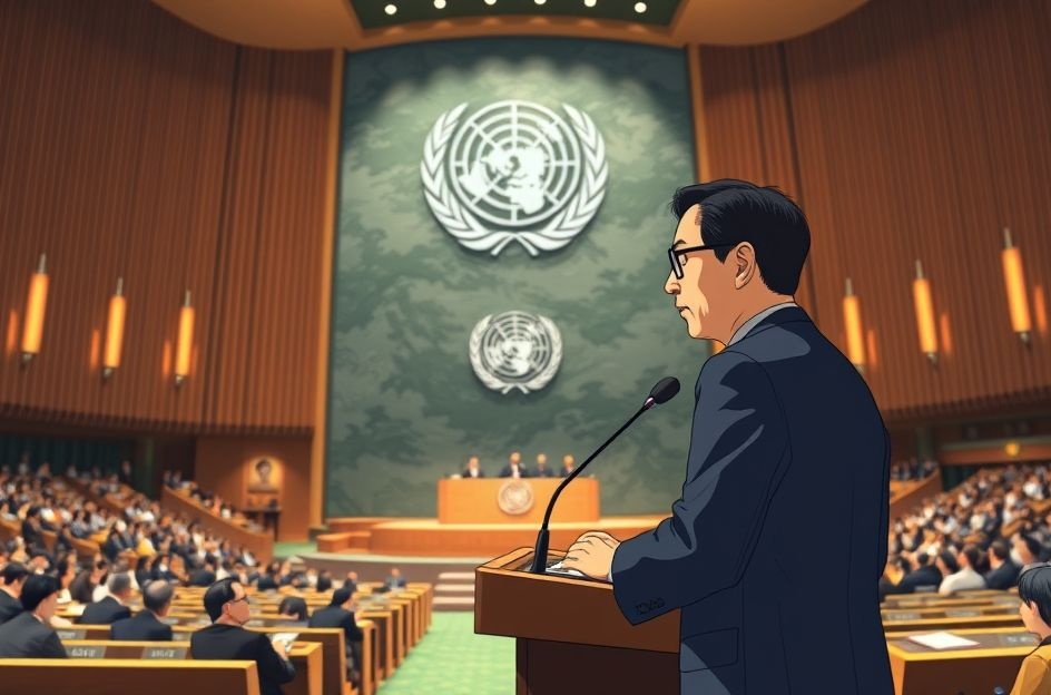 李在明总统联合国大会演讲,强调'气候正义'彰显全球领导力