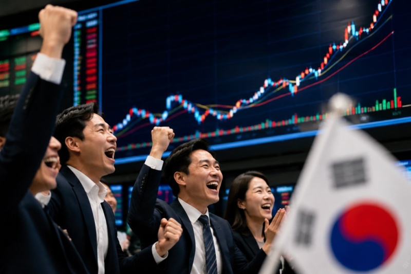KOSPI 사상 최고치 3549 돌파, 추석 연휴 앞둔 역사적 순간