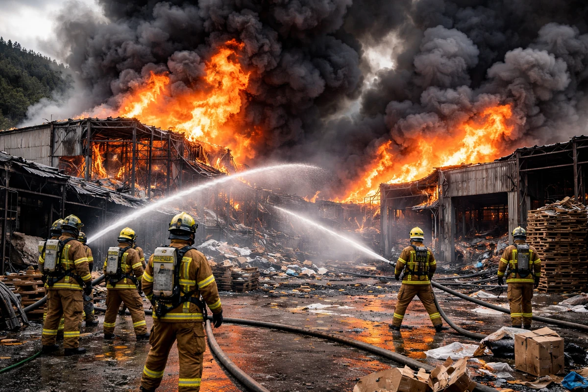 경기 광주 유통공장 화재로 5개동 전소…봄철 산업시설 안전관리의 빈틈 짚어보기