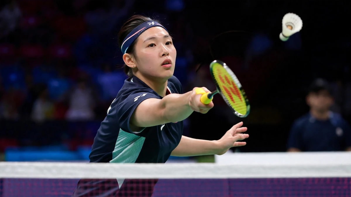 안세영, 아시아배드민턴선수권 8강행…30분 만에 완승