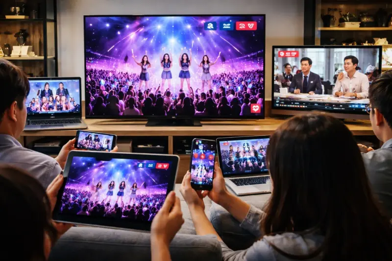 VOD 넘어 실시간으로…OTT·IPTV, 연예 라이브 콘텐츠 경쟁 본격화