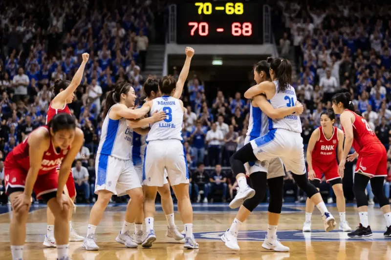 연장 2점 차 승부로 기운 플레이오프, 삼성생명 챔프전까지 1승