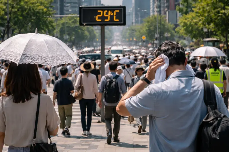 4월의 28도와 15도 일교차…‘이상한 봄’이 흔드는 일상