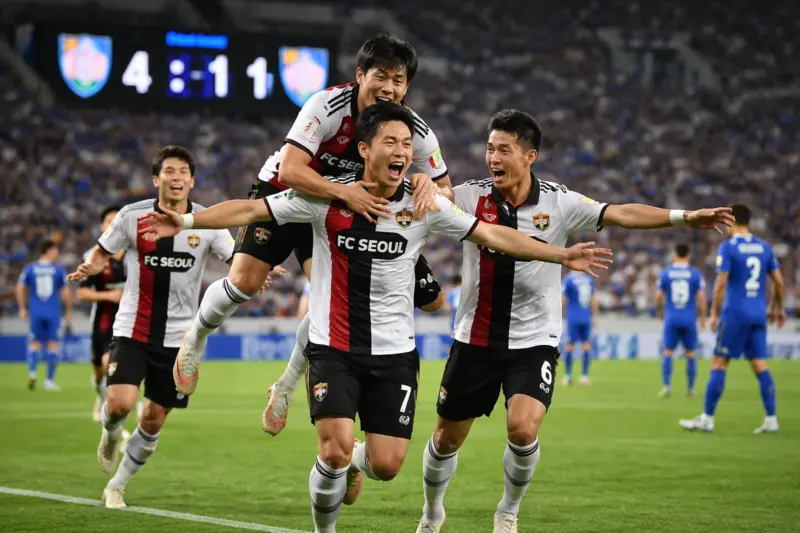 서울, 울산 원정 3천643일 벽 깼다…송민규 2골 1도움으로 4-1 완승