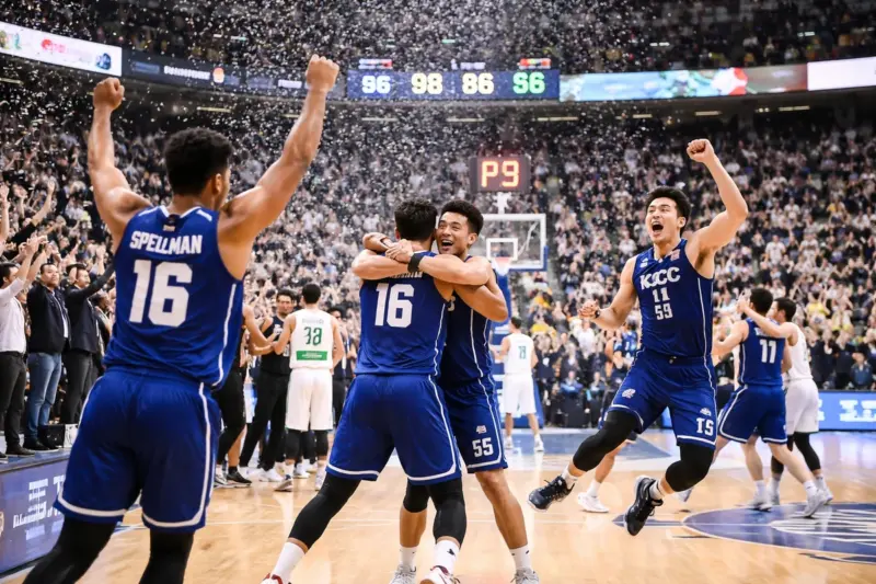 KCC, DB 3연승 스윕…순위표보다 강했던 전력 복원