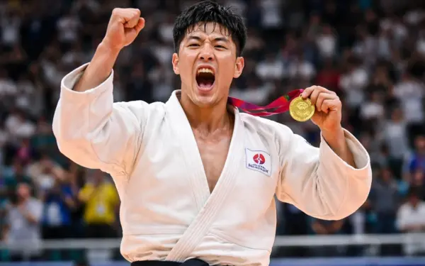 김종훈, 아시아유도선수권 90㎏급 금메달…한국 중량급의 현재를 증명했다