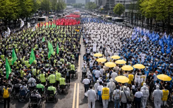 장애인의 날, 같은 서울 하늘 아래서 갈라진 요구