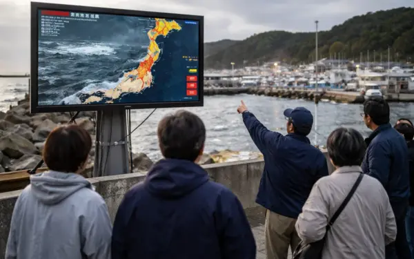 규모 7.7 강진, 일본 북동부를 다시 시험대에 올리다