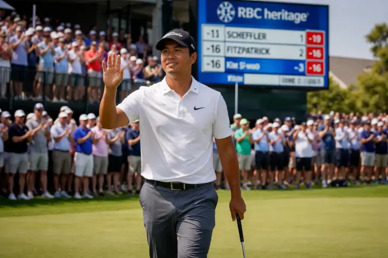 김시우, RBC 헤리티지 3위로 세계랭킹 26위 복귀