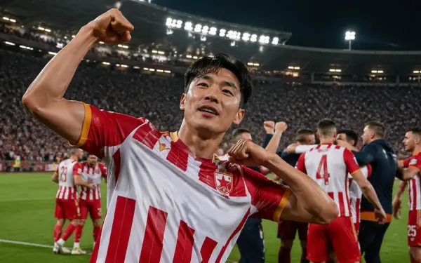 설영우 쐐기골로 즈베즈다 세르비아 수페르리가 조기 우승 확정