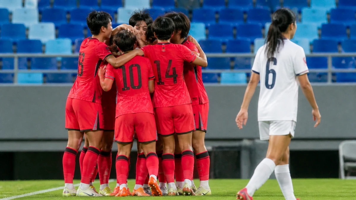 한국 여자 U-17 대표팀, 대만 4-0 완파하고 아시안컵 8강 조기 확정
