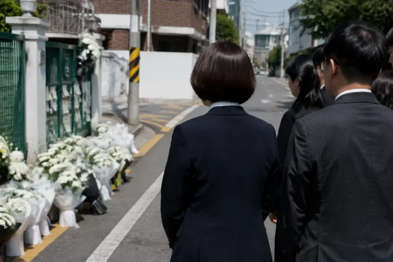 성평등장관, 광주 여고생 살인사건 현장 방문…피해자 보호 체계 점검 강조