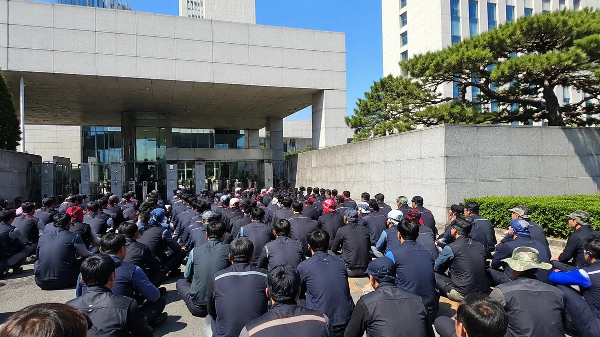 한화오션 교섭 포함 인정됐지만 사용자성 판단은 유보