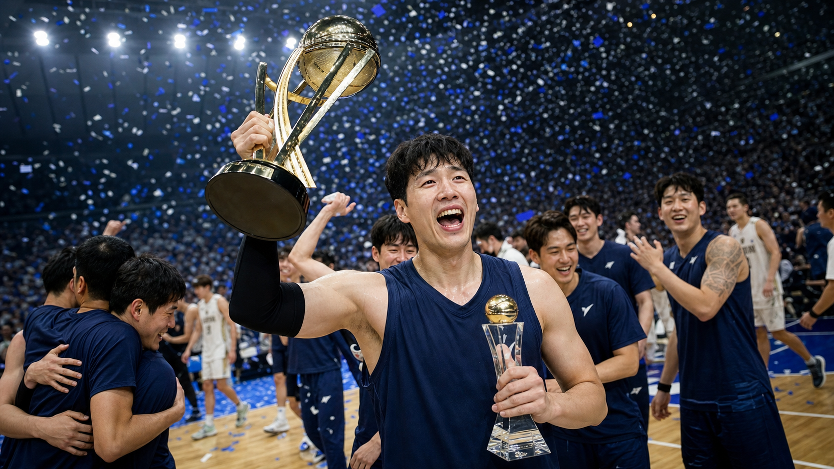이현중, 일본 B.리그 우승·PO MVP 동시 석권…나가사키 첫 정상 견인