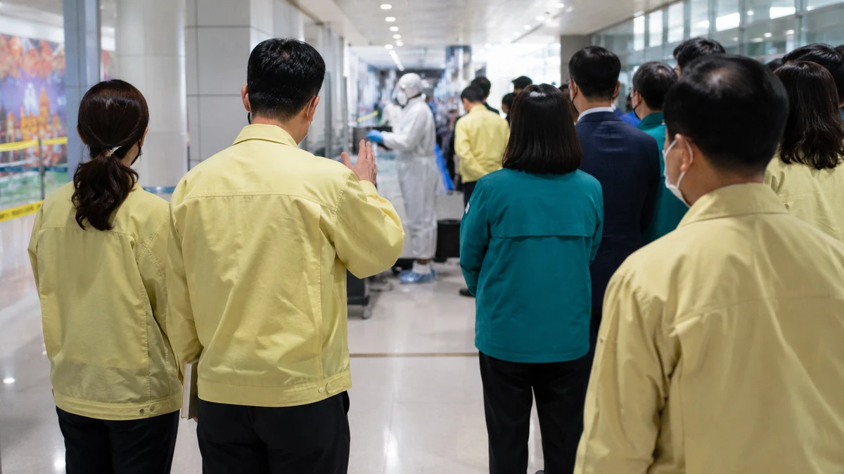 질병청장, 인천공항 에볼라 검역 대응체계 점검…국내 유입 대비 강화