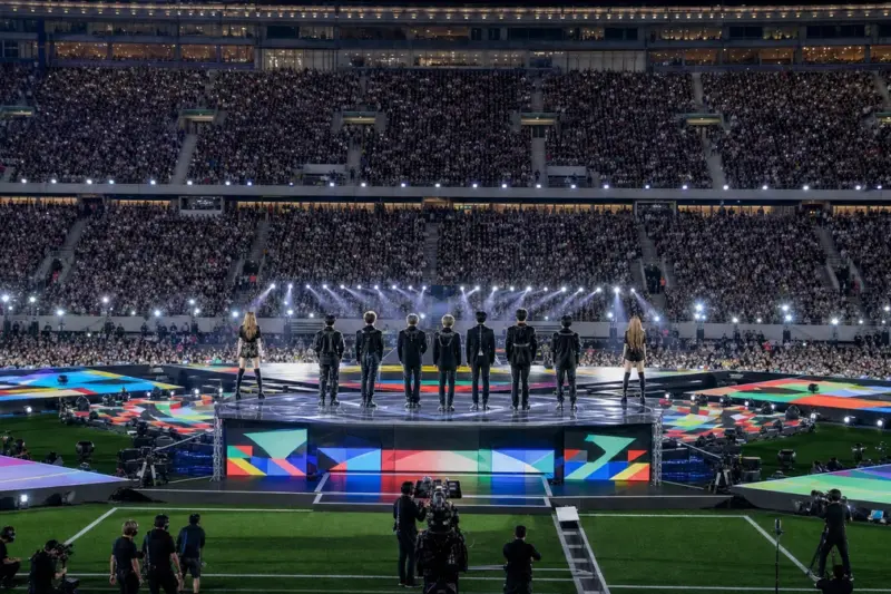 BTS, 2026 북중미 월드컵 결승전 첫 하프타임쇼 공동 헤드라이너로 선다