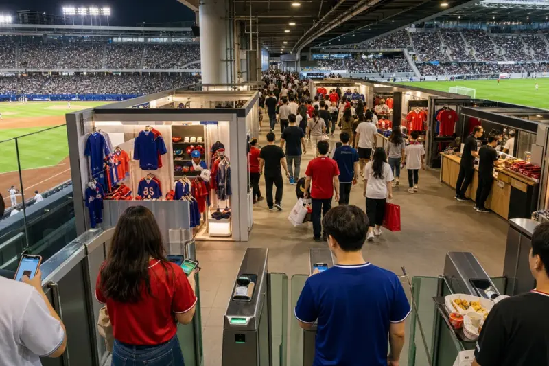 스포츠 마케팅 전쟁 2026: 유통업계가 야구장·축구장으로 몰리는 이유, 한국 프로스포츠 ‘직관 경제’의 진