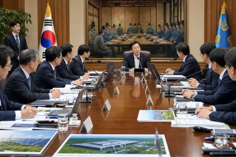 구윤철 부총리, 해남 솔라시도 방문해 녹색 전환 재정투자 확대 방침 밝혀