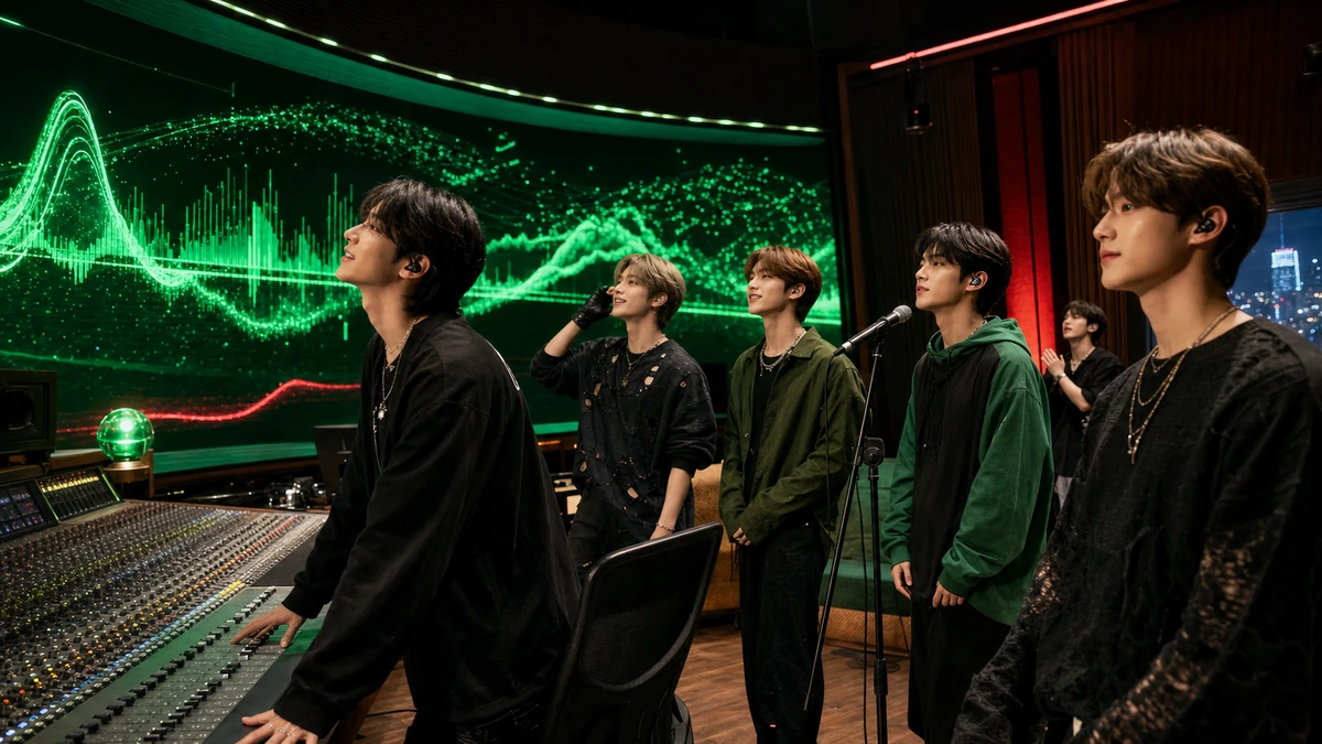 코르티스 ‘그린그린’, 발매 45일 만에 스포티파이 2억 스트리밍 돌파