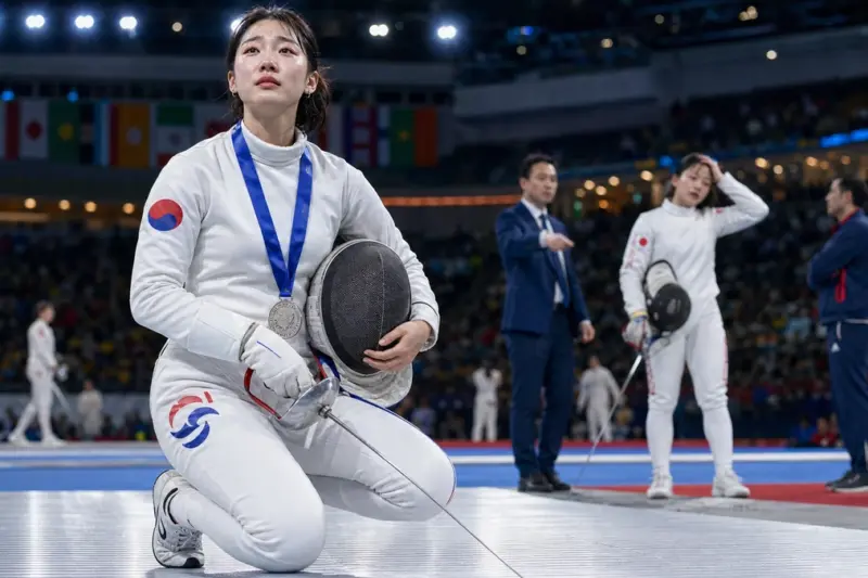 최세빈, 2026 펜싱 아시아선수권 여자 사브르 개인전 은메달