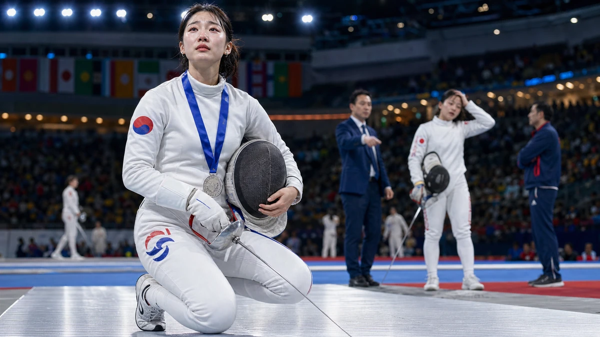 최세빈, 2026 펜싱 아시아선수권 여자 사브르 개인전 은메달