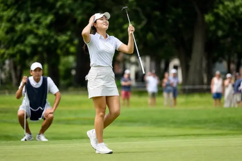 강민지, 마이어 LPGA 클래식 공동 5위…시즌 최고 성적