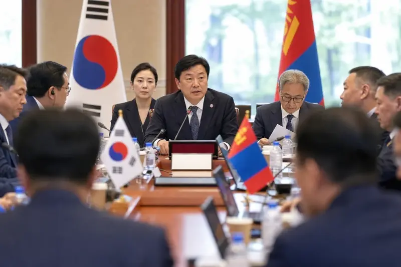 김민석 총리, 다롄서 몽골 총리 만나 공급망 협력 강화 기대