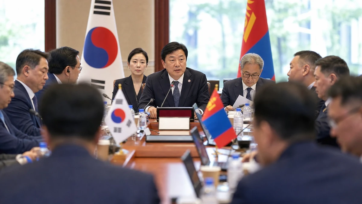 김민석 총리, 다롄서 몽골 총리 만나 공급망 협력 강화 기대