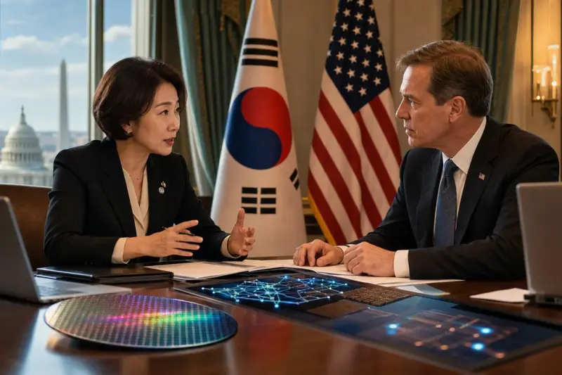 김진아 외교부 2차관, 워싱턴서 미국 경제차관과 AI 공급망 논의