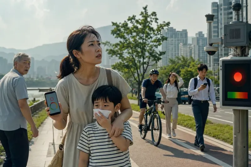 29일 오후 3시 경기 동부권 7개 시군에 오존주의보 발령