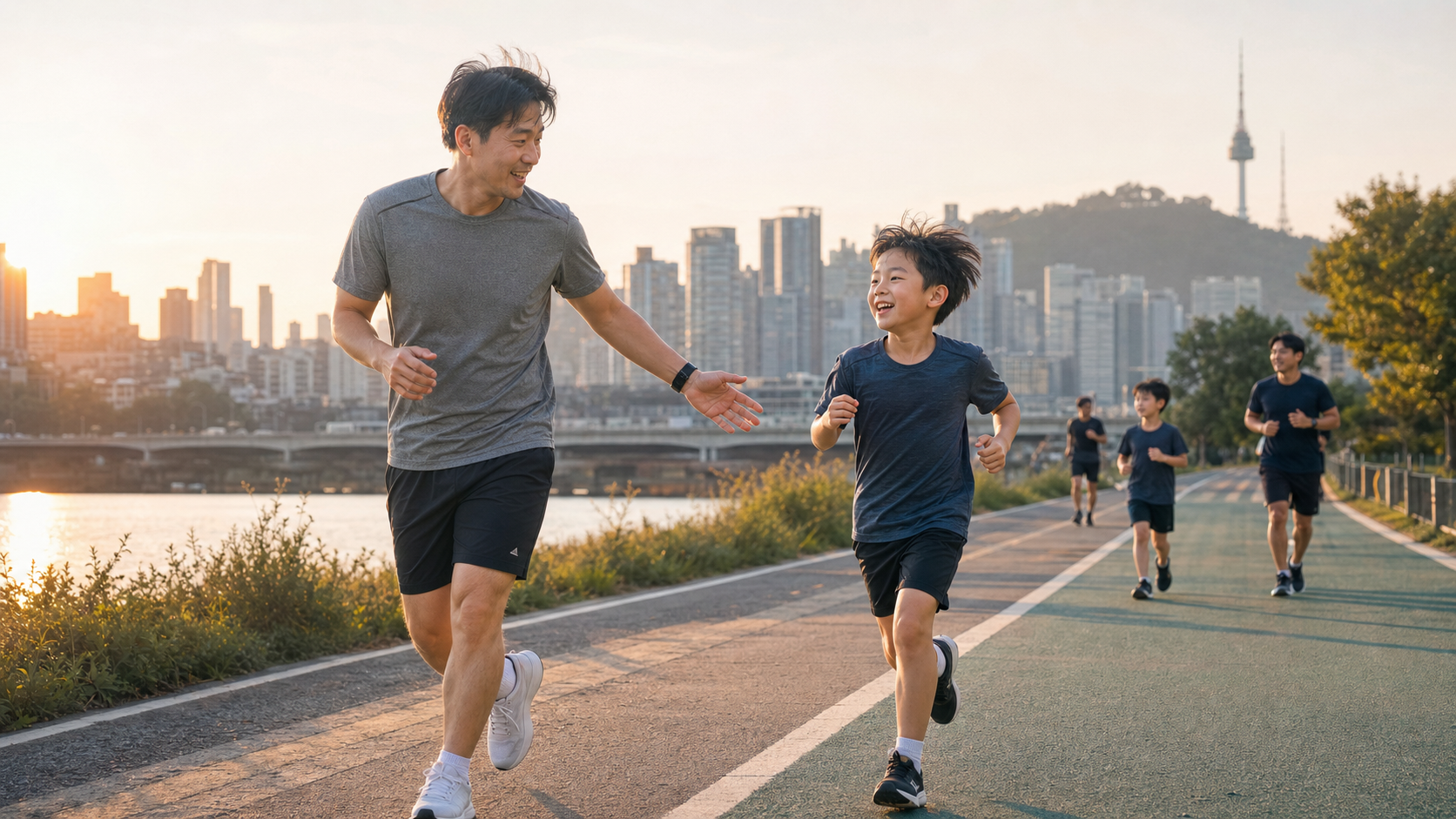서울시·서울시가족센터, 아빠와 자녀 함께하는 비대면 마라톤 '아자러너' 개최