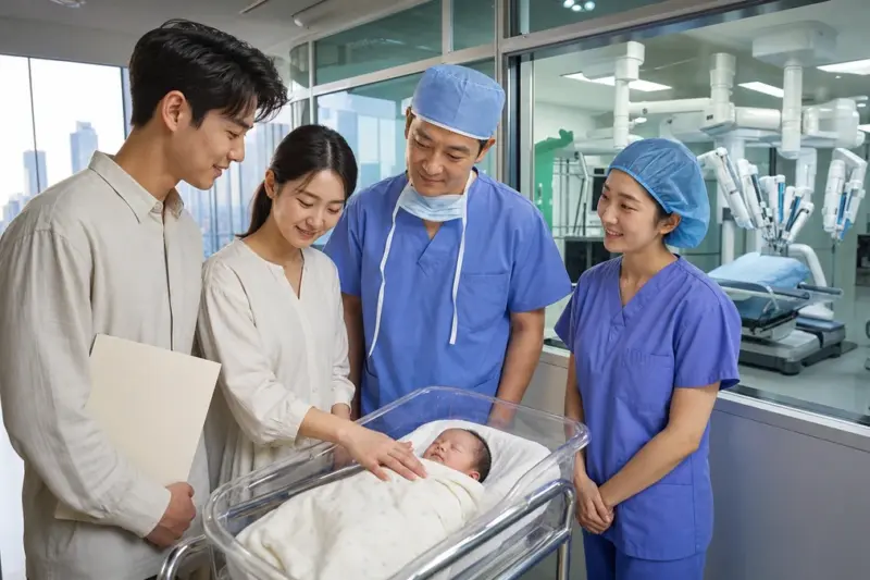 세브란스병원, 생후 14일 신생아 로봇 카사이 수술 후 퇴원