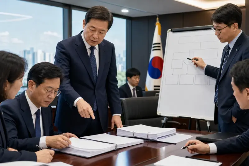 한찬식 민정수석, 중대범죄수사청 개청 준비단 방문
