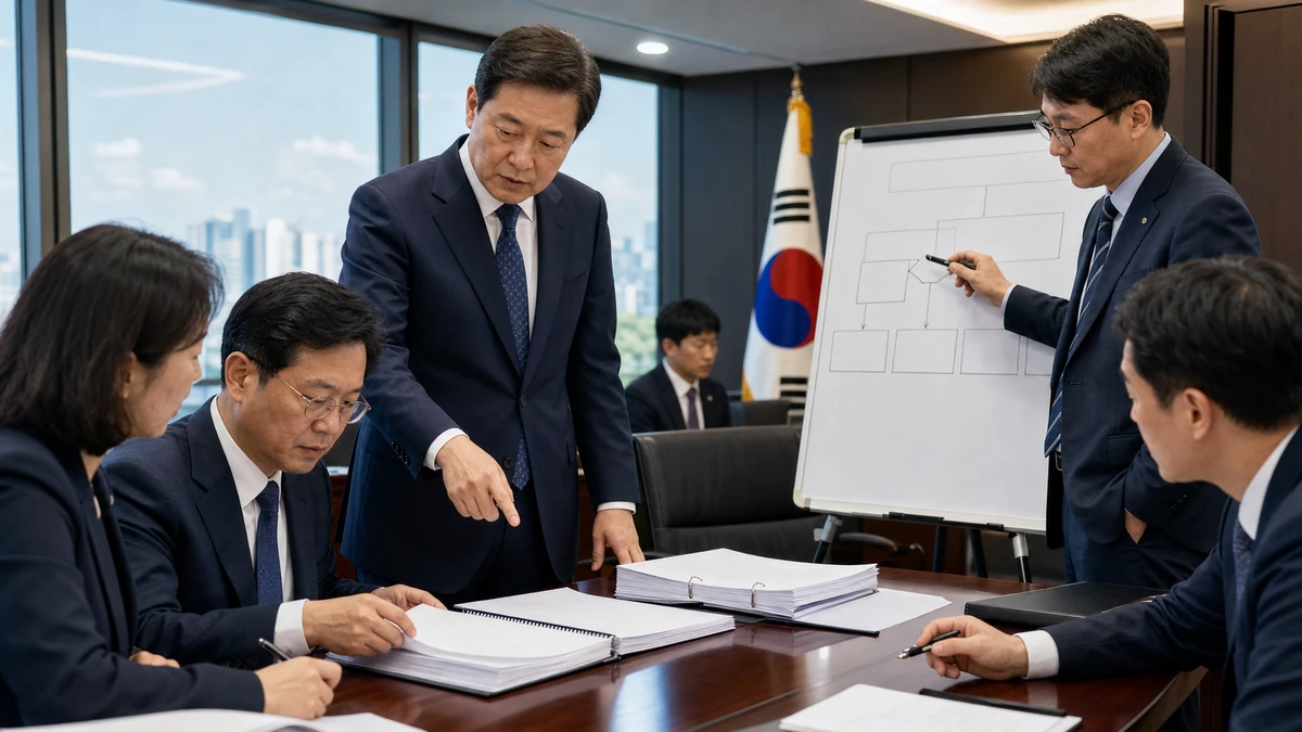 한찬식 민정수석, 중대범죄수사청 개청 준비단 방문