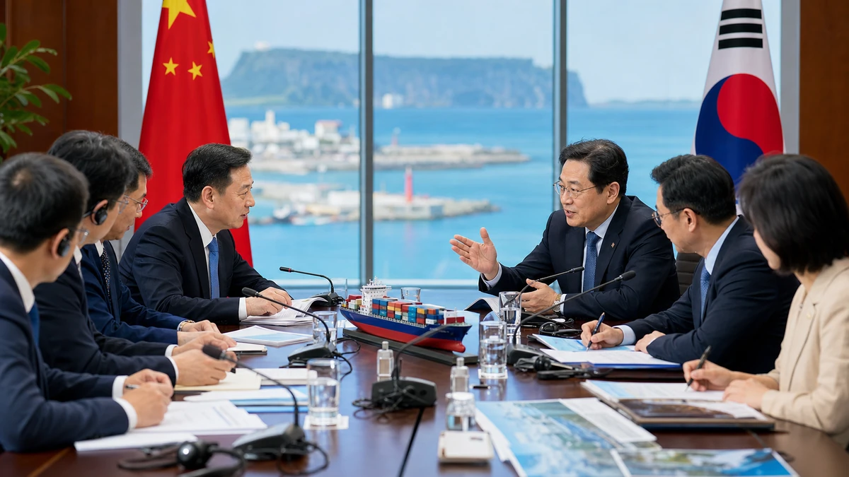 칭다오시 대표단, 제주도와 경제·관광·해양 교류 협력 논의