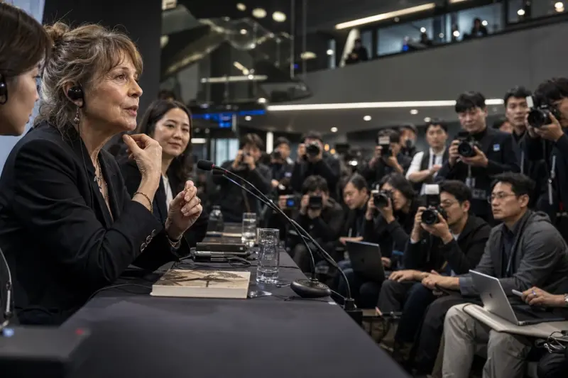 이자벨 위페르, 부천영화제 기자회견서 “한강 소설로 광주민주화운동 알게 돼”